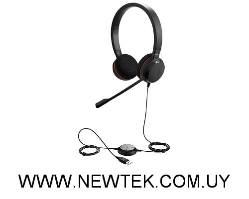 Auriculares con Microfono Jabra Evolve 20 Stereo UC USB-A